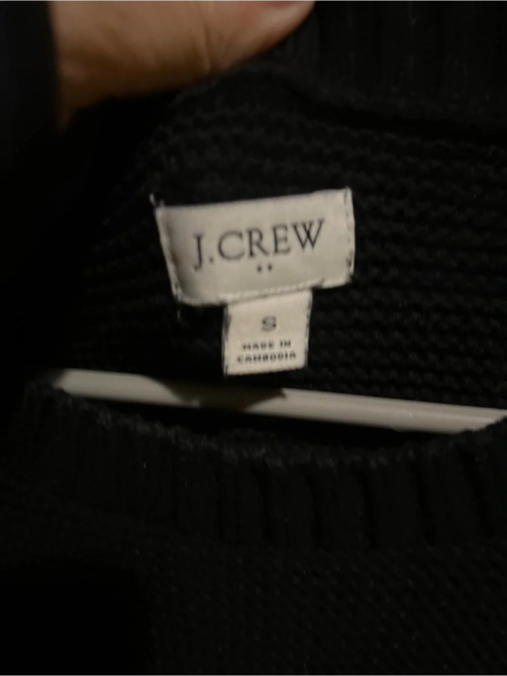 J Crew Men’s Cotton/Wool Blend Sweater